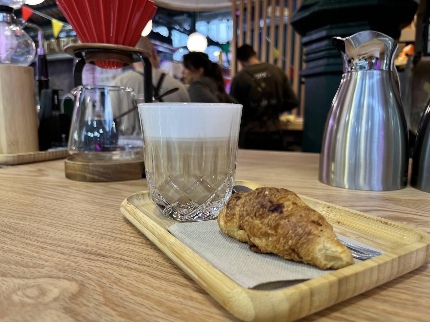 Café del mes: capuccino con un toque de aceite de oliva virgen extra.