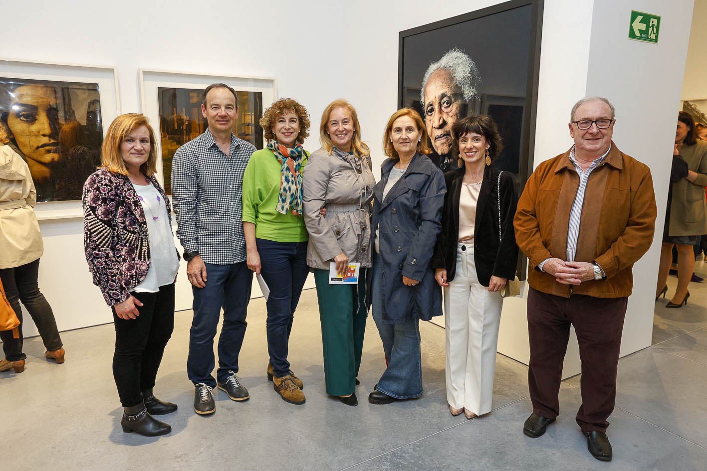 Yolanda García, Germán Varona, Inmaculada Torrijos, María José González Revuelta, Carolina Entrecanales, Cinta Almenara y Pedro Arce.