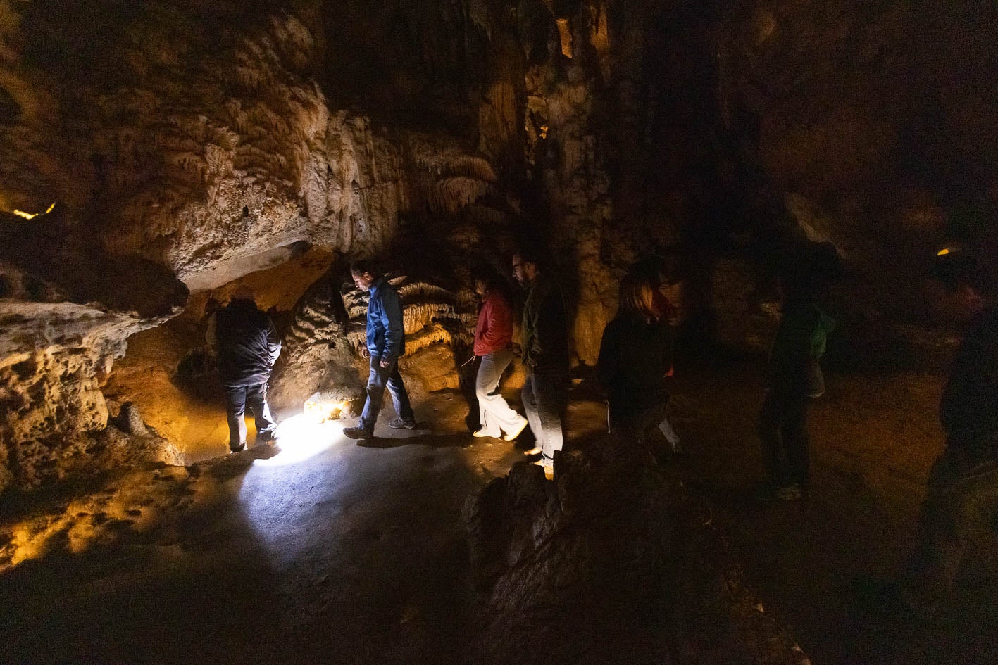 Más de 40.000 personas visitaron la cueva de El Castillo en 2023.