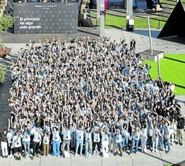 Alumnos participantes en el programa Educaixa, que impulsa la Fundación 'la Caixa'.