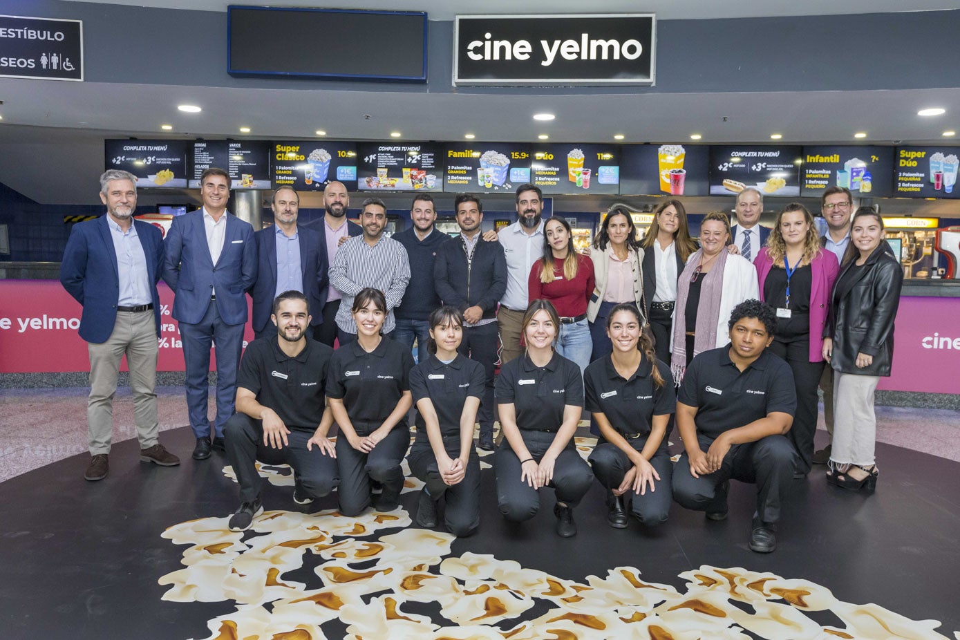 La inauguración de los Cines Yelmo, en 2022, que se reformaron un año después para reducir las salas y dar más espacio a las que se conservaron (un total de siete).