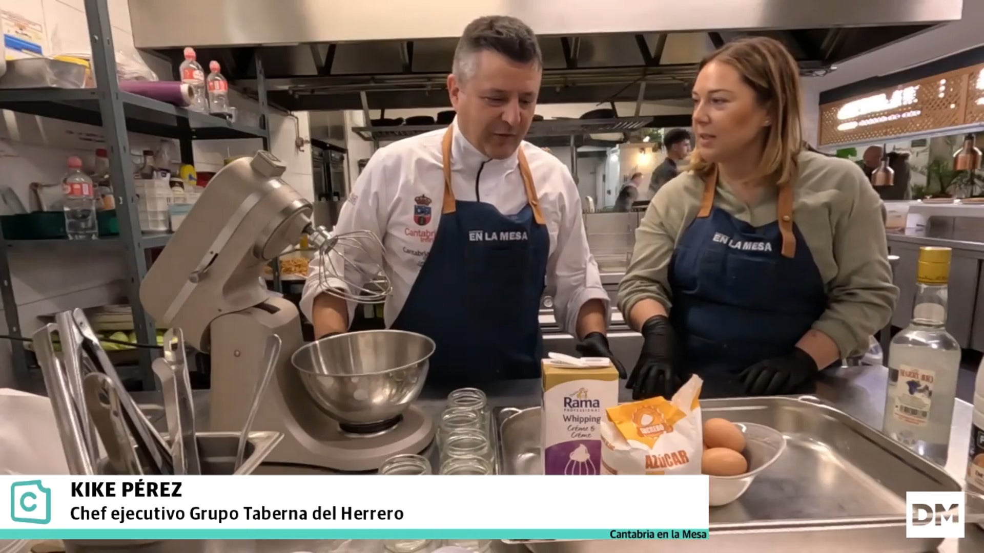 Receta de crema cántabra con orujo de Liébana