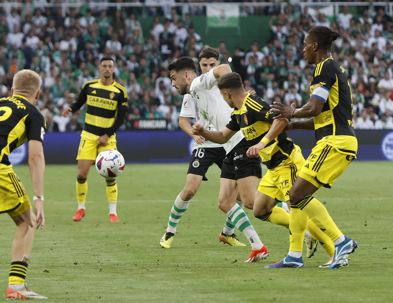 Andrés Martín fue el autor del gol del Racing que anuló el VAR