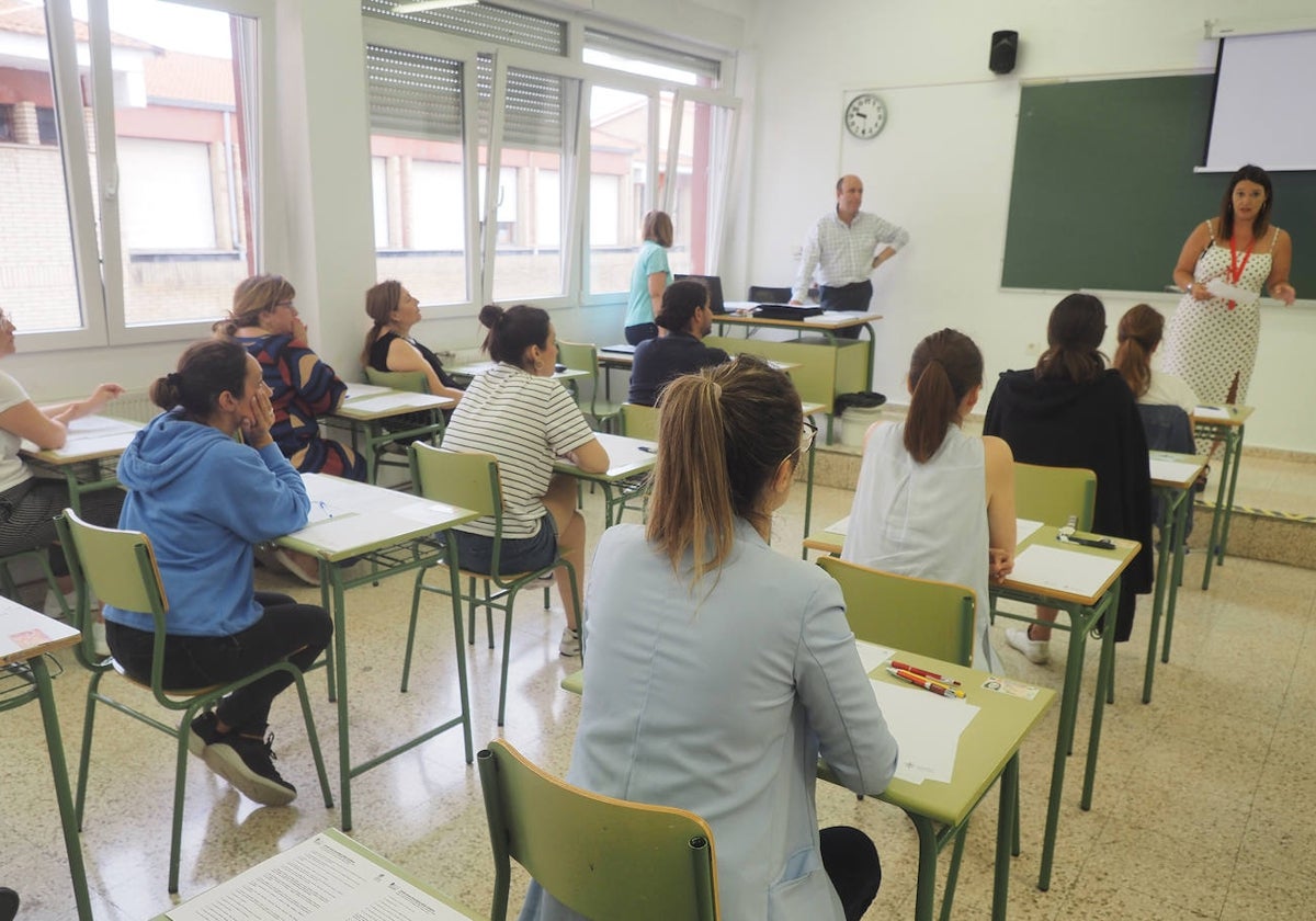 Prueba de estabilización mediante concurso-oposición celebrada en junio de 2023.