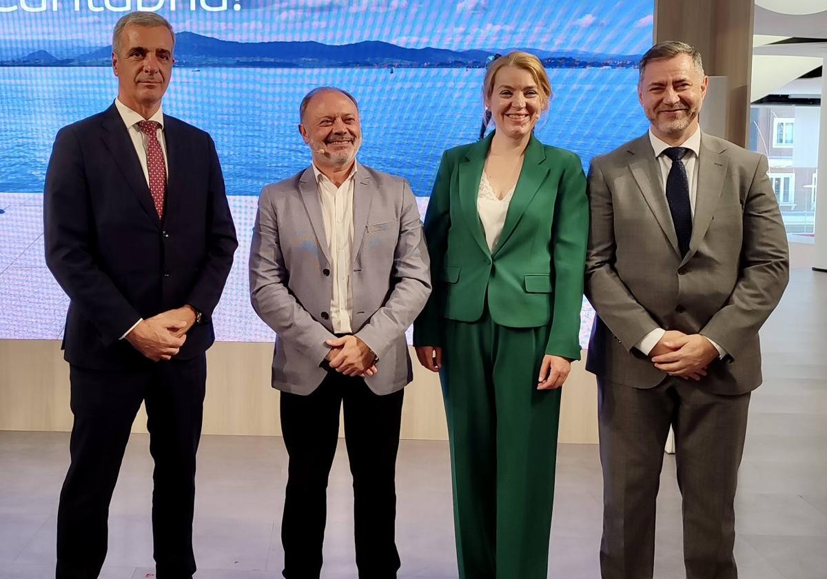 Gustavo Cubero, Víctor Moneo, Eva G. Fernández y Luis Martínez.