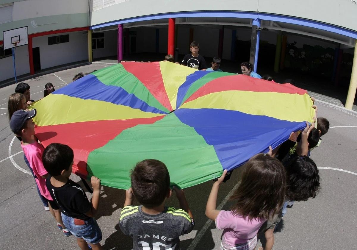 Niños en unas actividades de verano