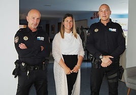 Fernando Cerro, Mireia Maza y José Luis Revuelta.