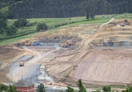 Obras del polígono de La Pasiega.