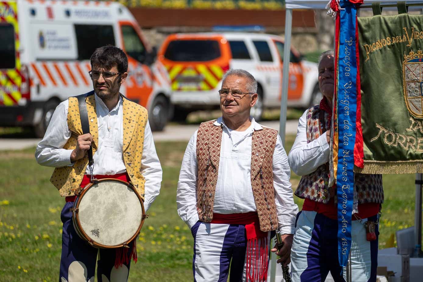 La música tradicional estuvo presente toda la mañana