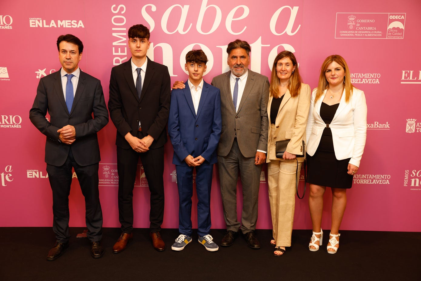 José Antonio Imbert, Manuel Moreno, Ángel Moreno, Silvia Roiz e Irene Díaz. 