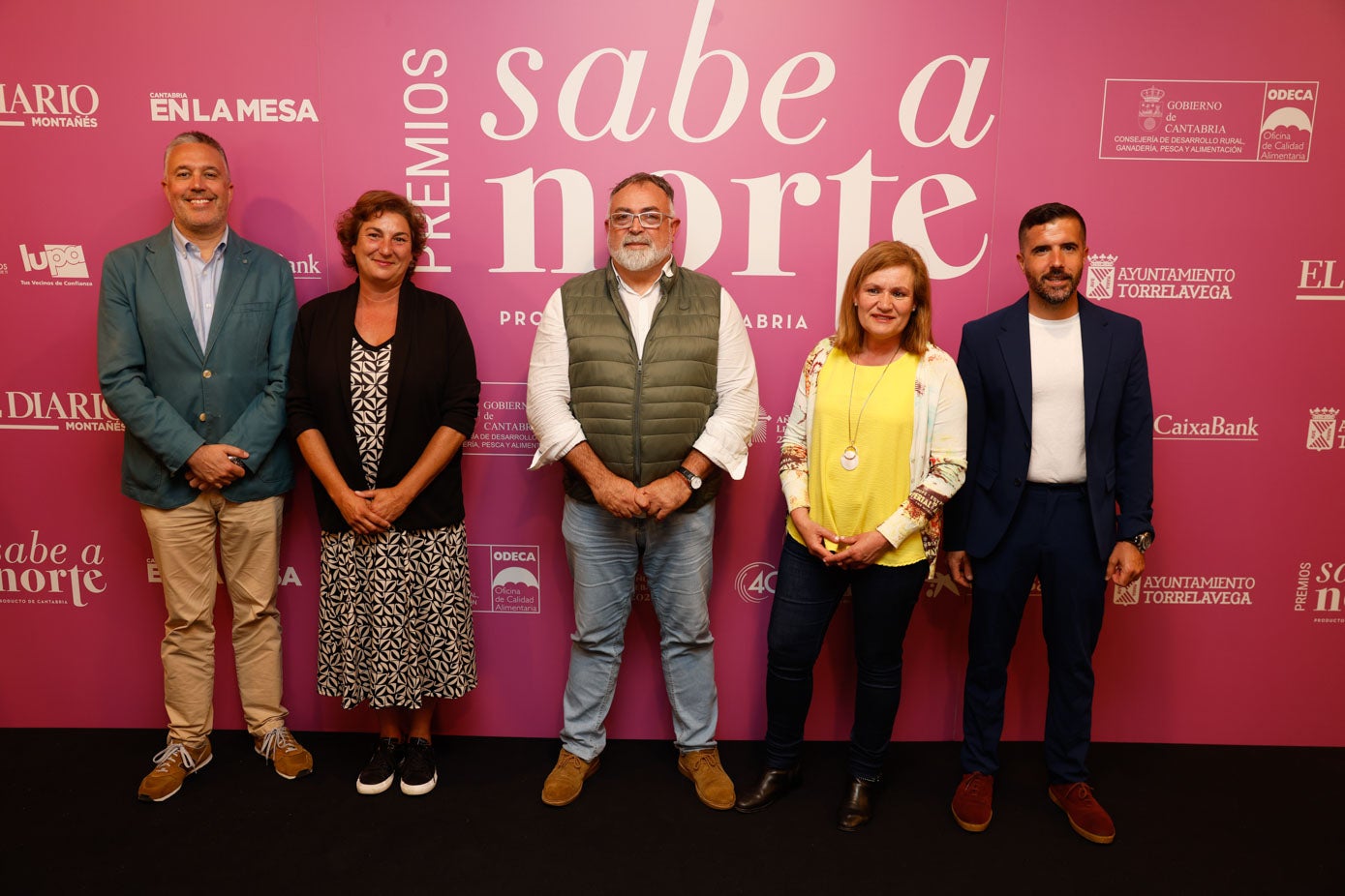 Ángel Herrero, Pilar Fatás, Carlos Micó, Yolanda García y Roberto Barriuso.