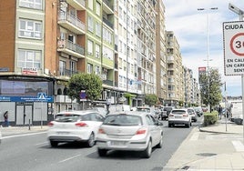 La calle Marqués de la Hermida, donde sucedió el atropello.