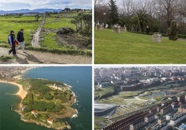 El Parque 2020, el de la Vaca, la Península de La Magdalena y Las Llamas son los enclaves por los que discurrirán las rutas de los próximos cuatro domingos.