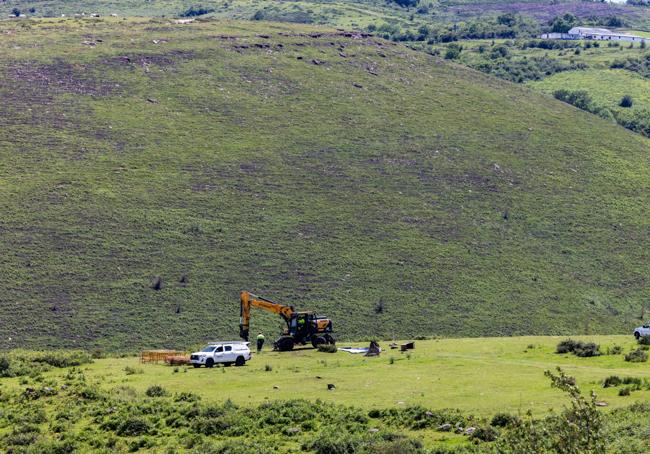 El paisaje en el que se ubicarán los molinos