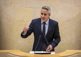 Foto de archivo de Pablo Zuloaga en el Parlamento.