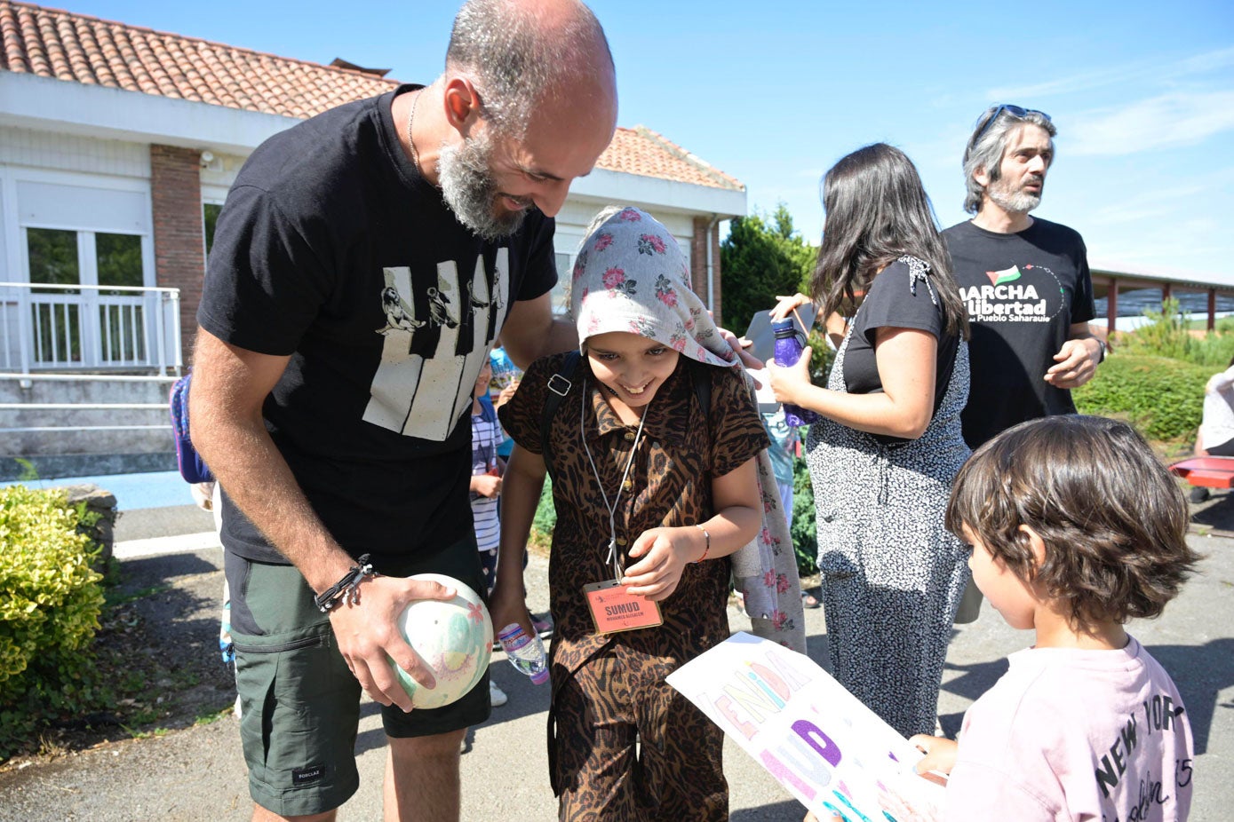 Muchas familias y niños se han reencontrado, un verano más, en Cantabria.