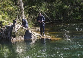 Los ríos bajaron con buen caudal durante la temporada de salmón.