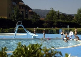 Una de las piscinas de La Cantábrica.