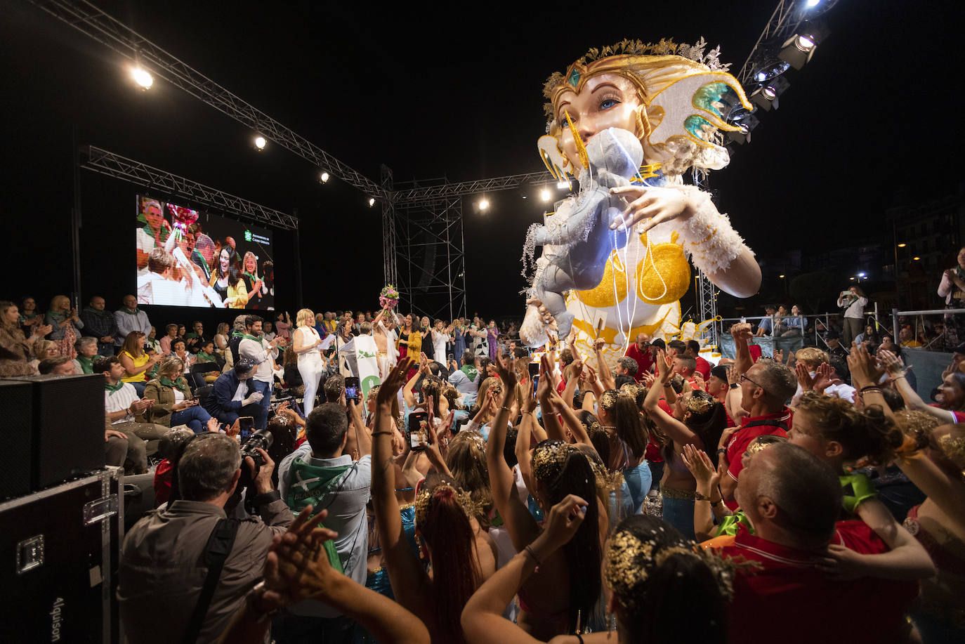 La emoción al conocer que 'Emerger' sería la ganadora del Coso Blanco 2024.