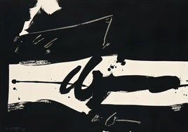 1968, Abstración. Pintura s/papel