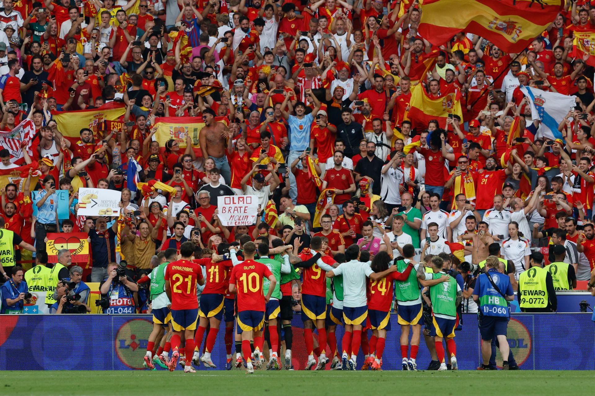 La plaza de La Llama contará con una pantalla gigante para la semifinal España-Francia