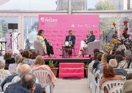 Pedro Vallín y Javier Gomá el pasado domingo