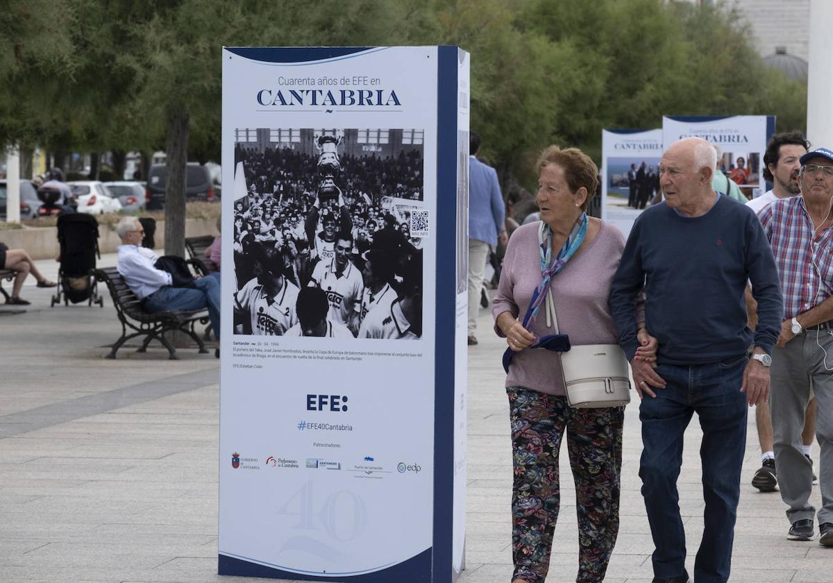 Los cuarenta años de Efe en Cantabria