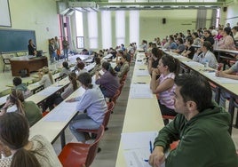 Oposiciones al Cuerpo de Maestros celebradas el pasado 22 de junio en Santander.