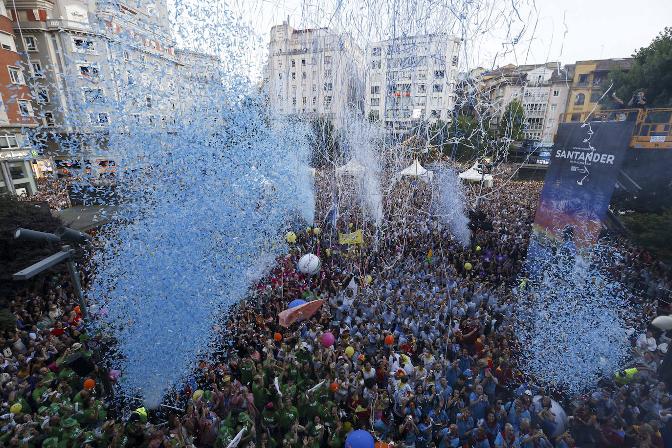 Ha estallado la fiesta, empieza la Semana Grande