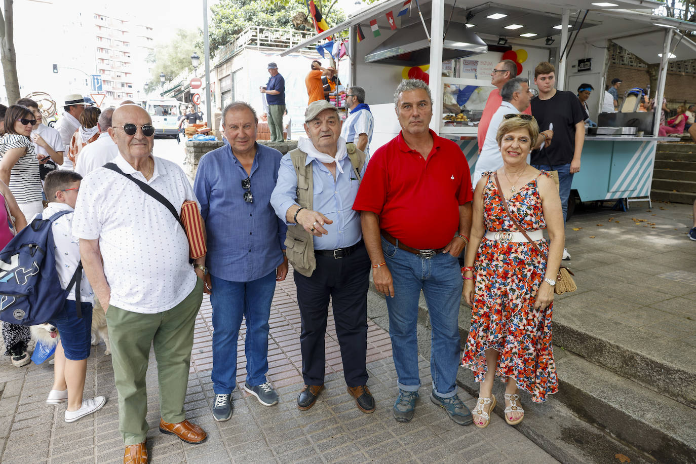 Tito Saquito, Constantino Gutiérrez, Joaquín Castellano, Javier Losada y Rosa Quevedo.