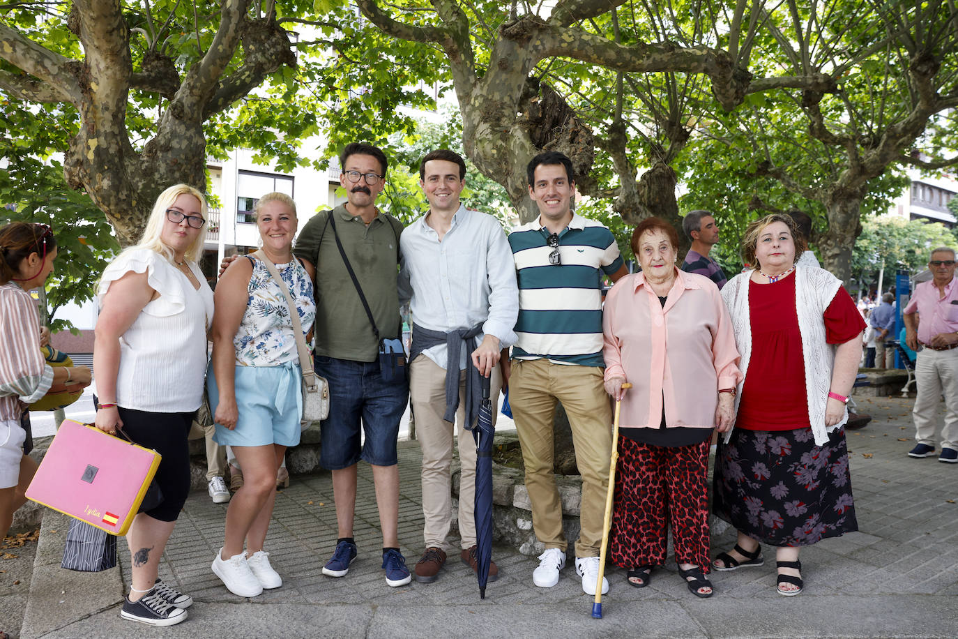 Lidia Martínez, Vanesa Cruz, Chomi Fernández, Gonzalo Gómez, Joseba Laconcha, Tina Mora y Asunción Villaescusa.