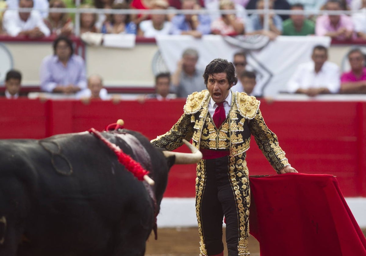 Morante de la Puebla, en la Feria de Santiago de 2013.