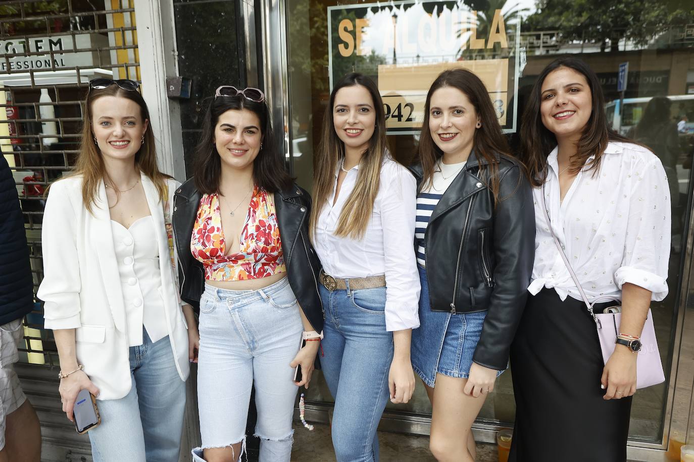 Clara Marina Cobo, Inma Carral, Merche Ortiz, Lorena Ortiz y Pilar Sáenz.