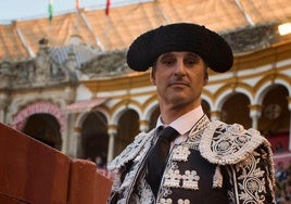 El banderillero cántabro Julio López.