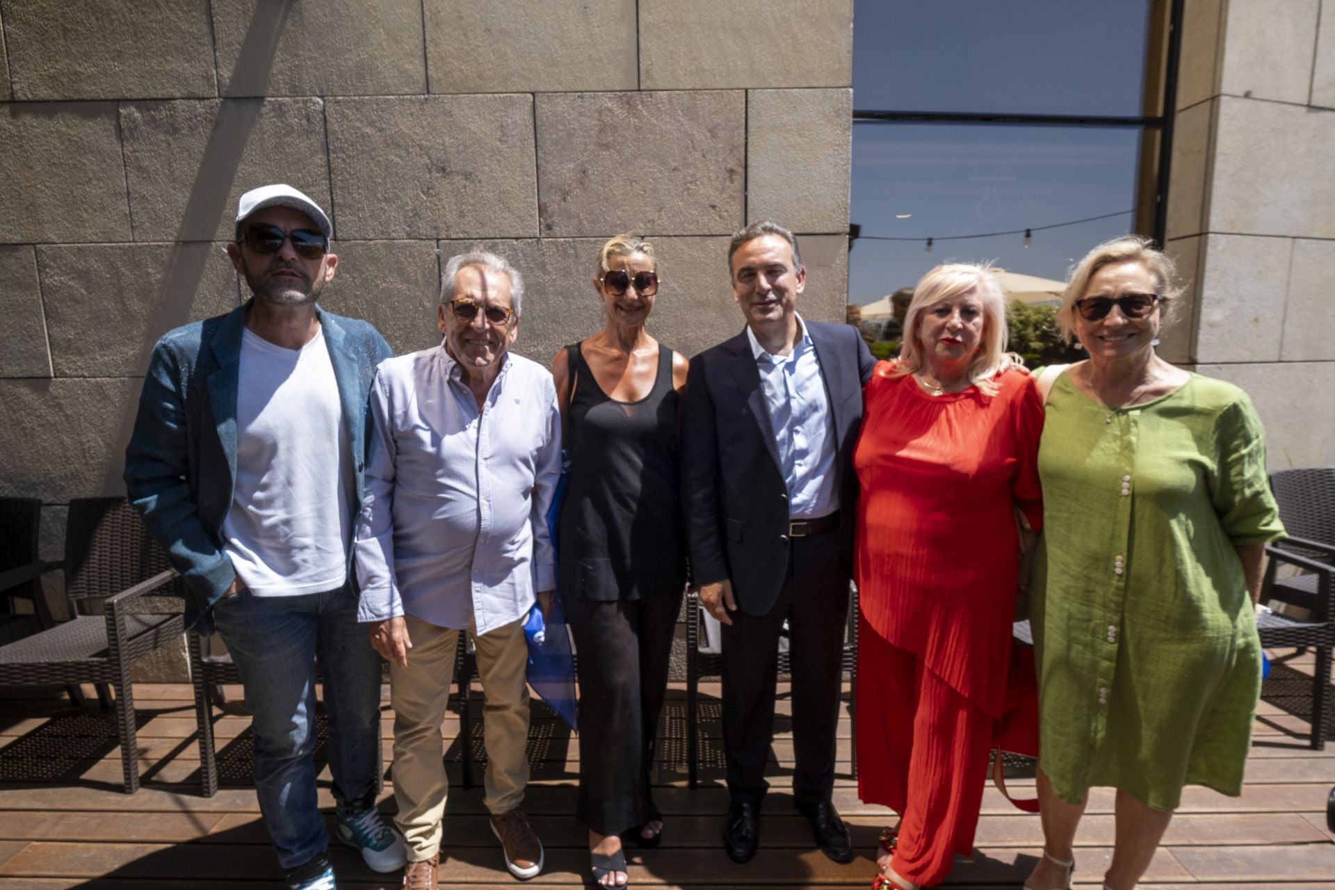 José Luis Callejo, Victor Gijón, Eva Fernández Cobo, Manuel Iturbe, Mariluz Fernández y Mercedes Díaz Hoyal.