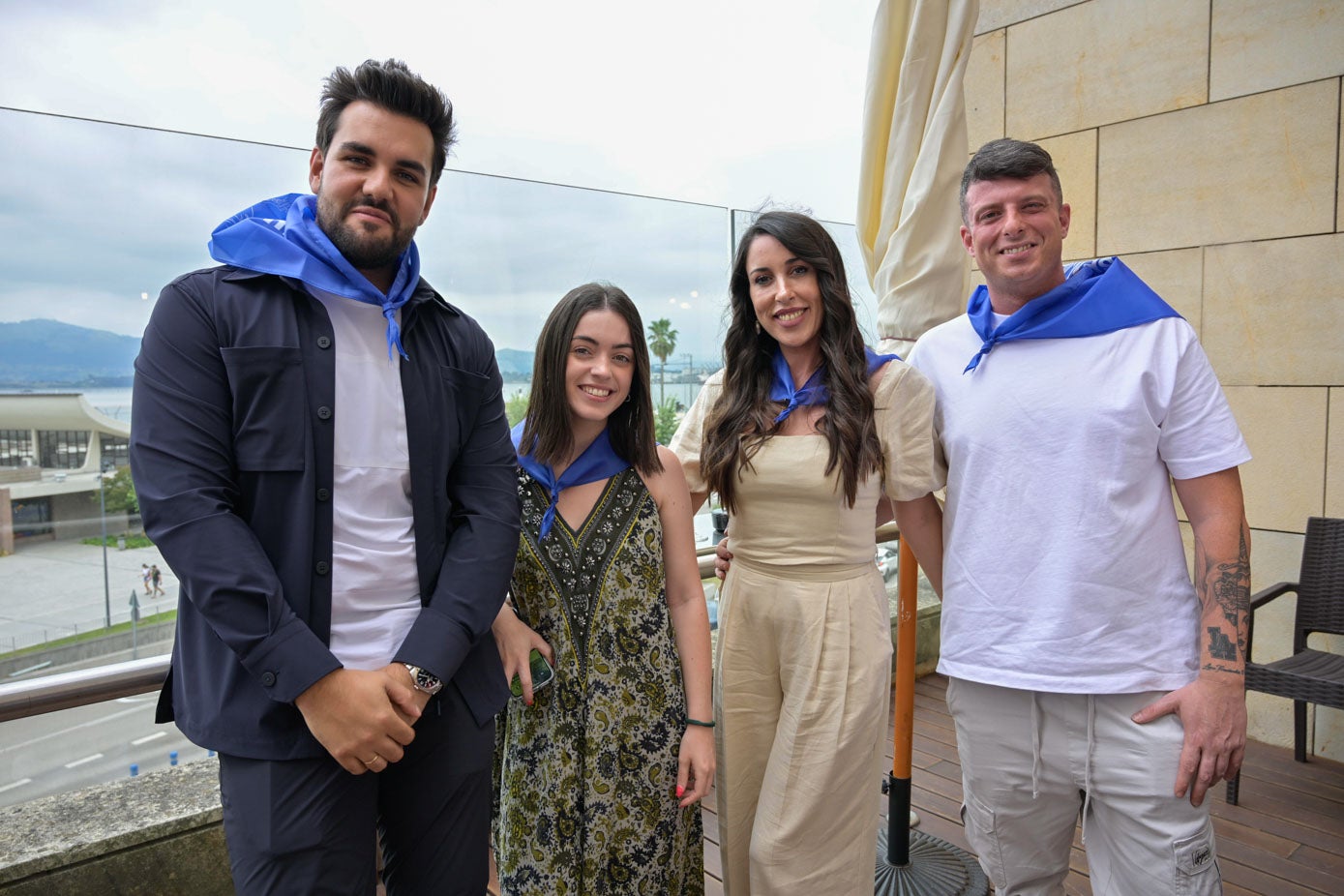 Roberto Muñoz, María Miguens, Lara Fernández y David Abascal.