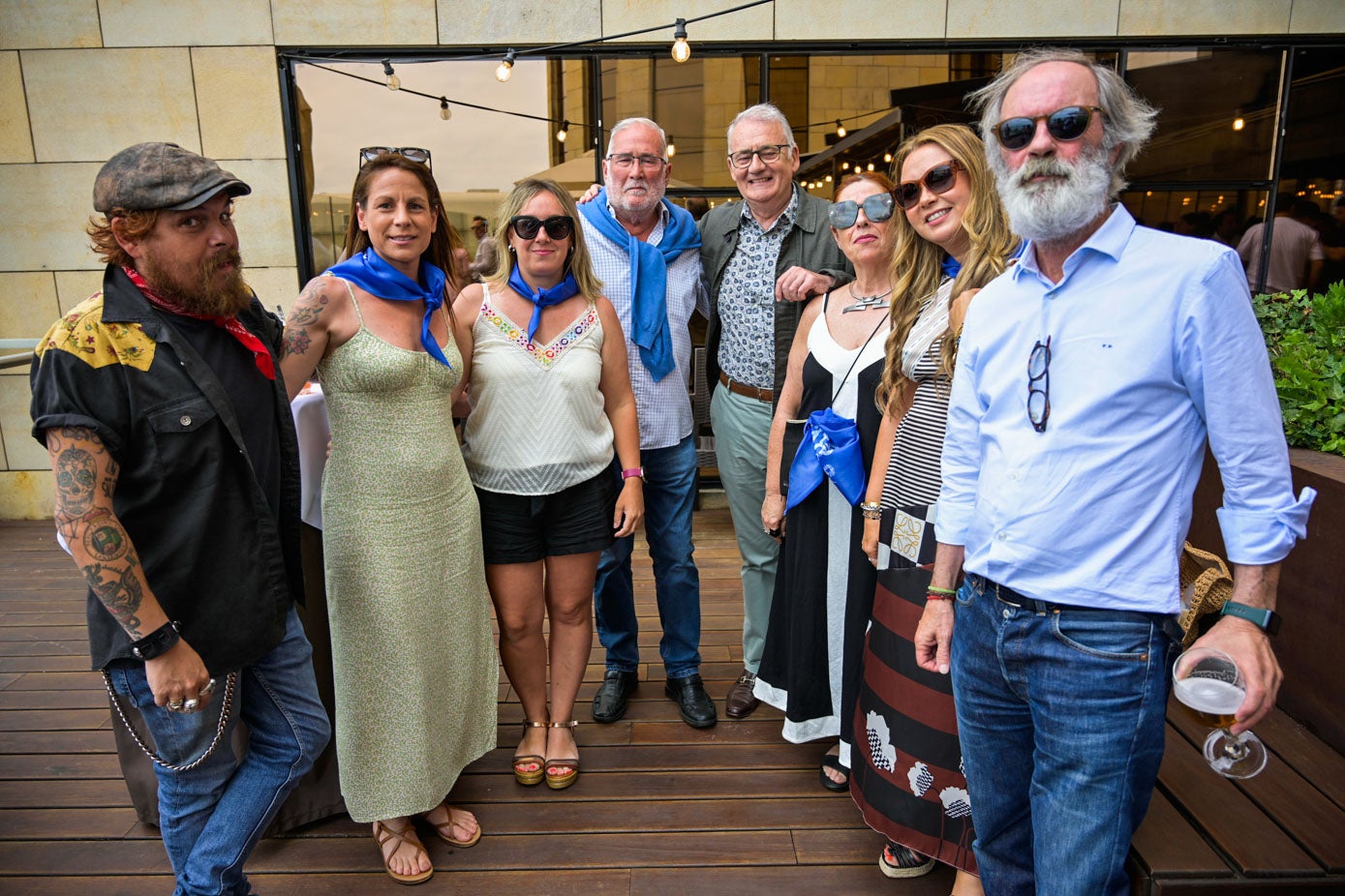 Jimmy Barnatán, Almudena Domínguez, Marina Duque, Ramón Ruiz, Juan Carlos Flores, María José Pereda, Laura González y Fernando Pérez.