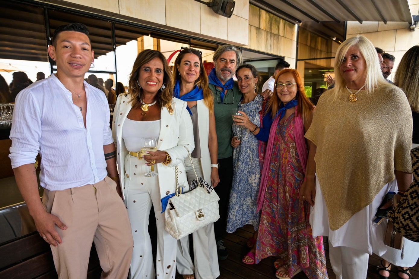 Jon González, María Asunción Gutiérrez Merino, Edurne Vidal, Manuel Vidal, Lola Bolado, Ana Rojí y Sara de la Llama.