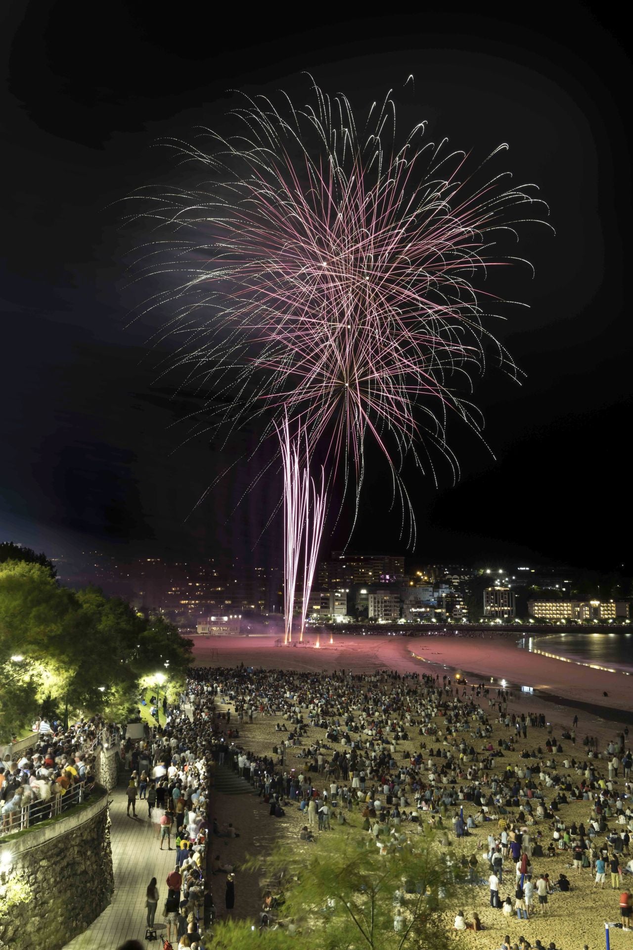 Toda la zona de Piquío se convierte este 24 de julio, tradicionalmente, en una de las zonas favoritas para ubicarse