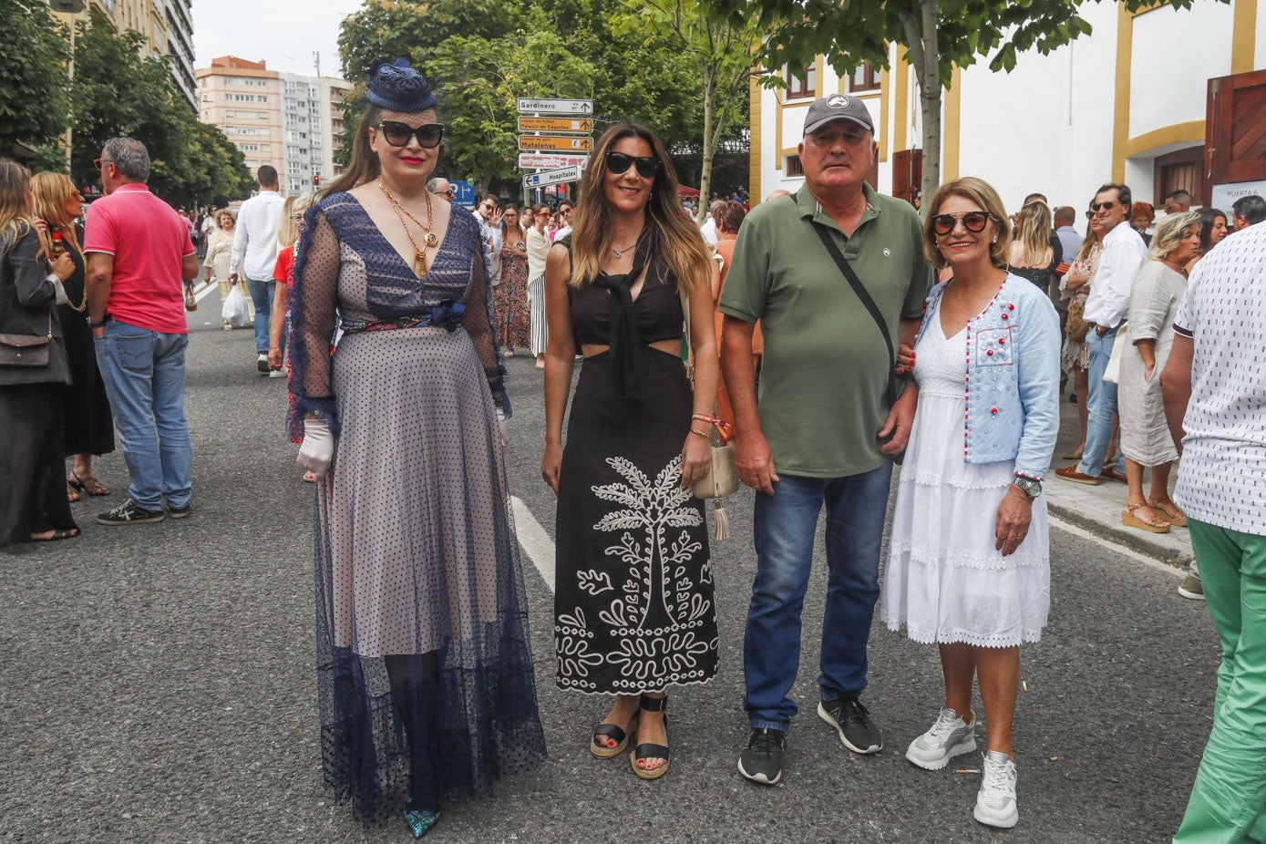 Lucía Koshkina, María Helguera, Andrés Helguera y Juani Redondo. 