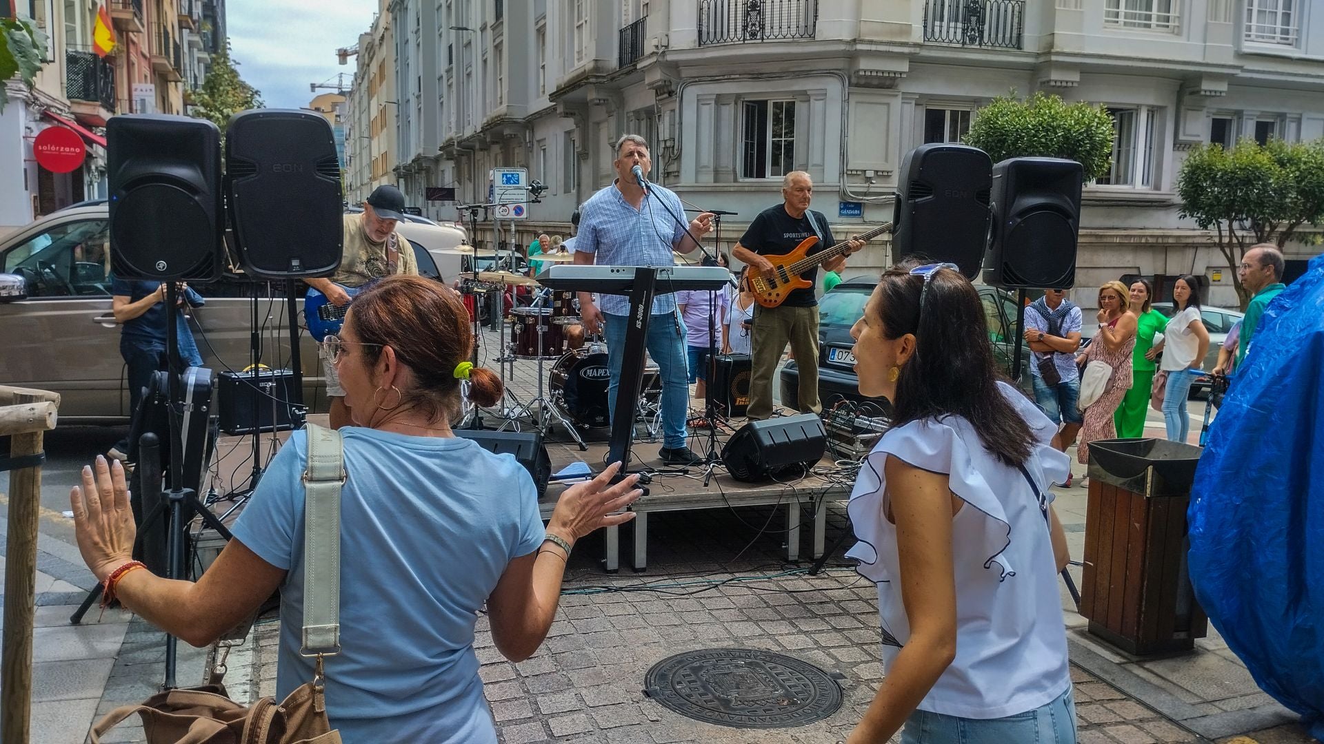 No falto la música en Peña Herbosa