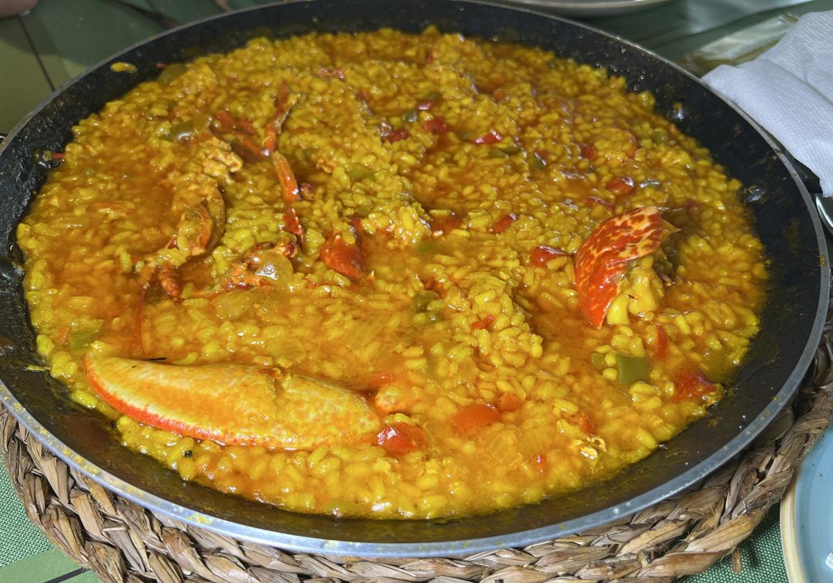 Arroz con bogavante