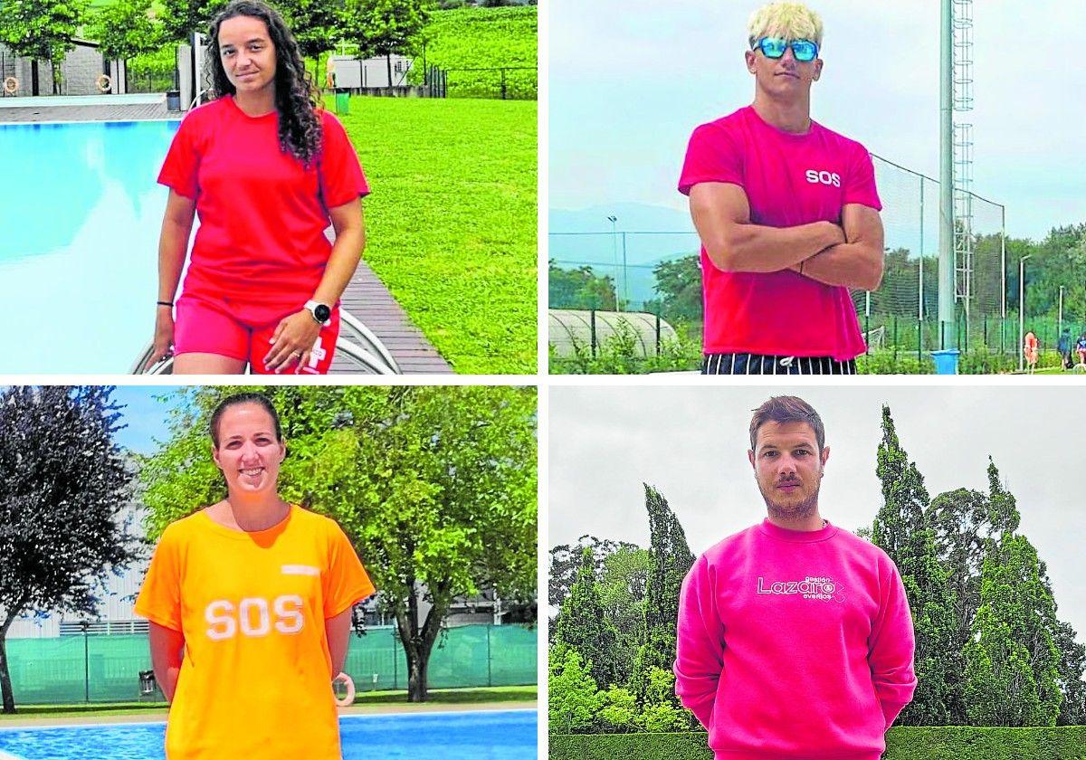 Los guardianes de las piscinas en verano