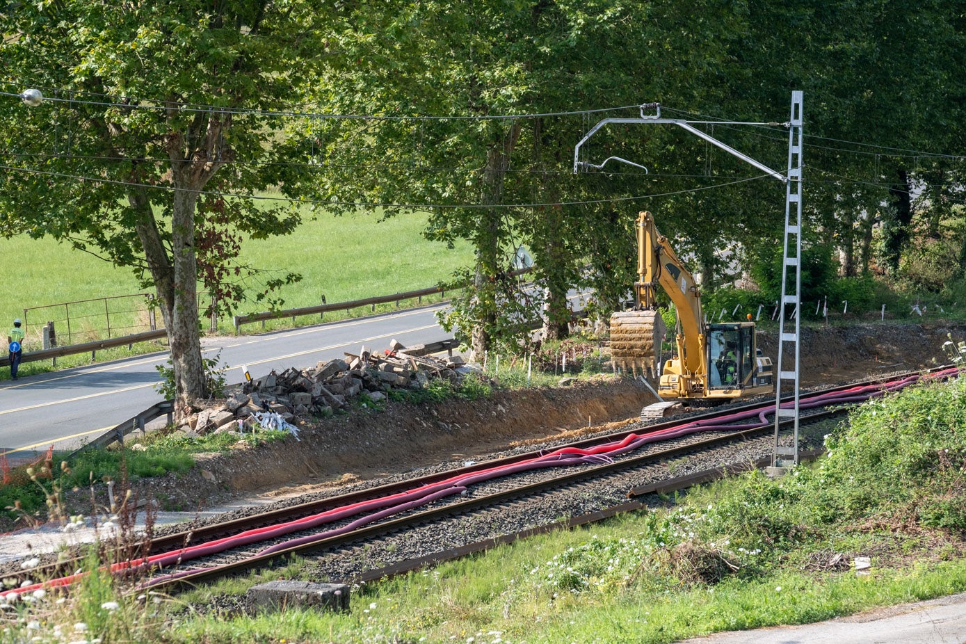 Los trabajos se centran en el tramo de 1,8 kilómetros comprendidos entre Renedo de Piélagos y Parbayón