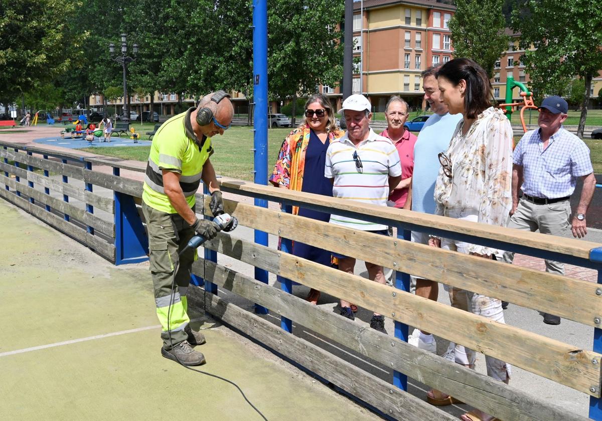 El Ayuntamiento mejora la seguridad vial en el entorno de San Martín del Pino