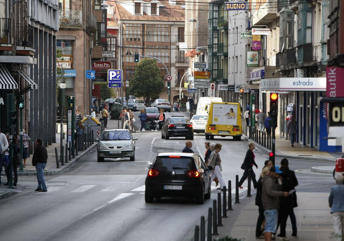 Calle José María de Pereda