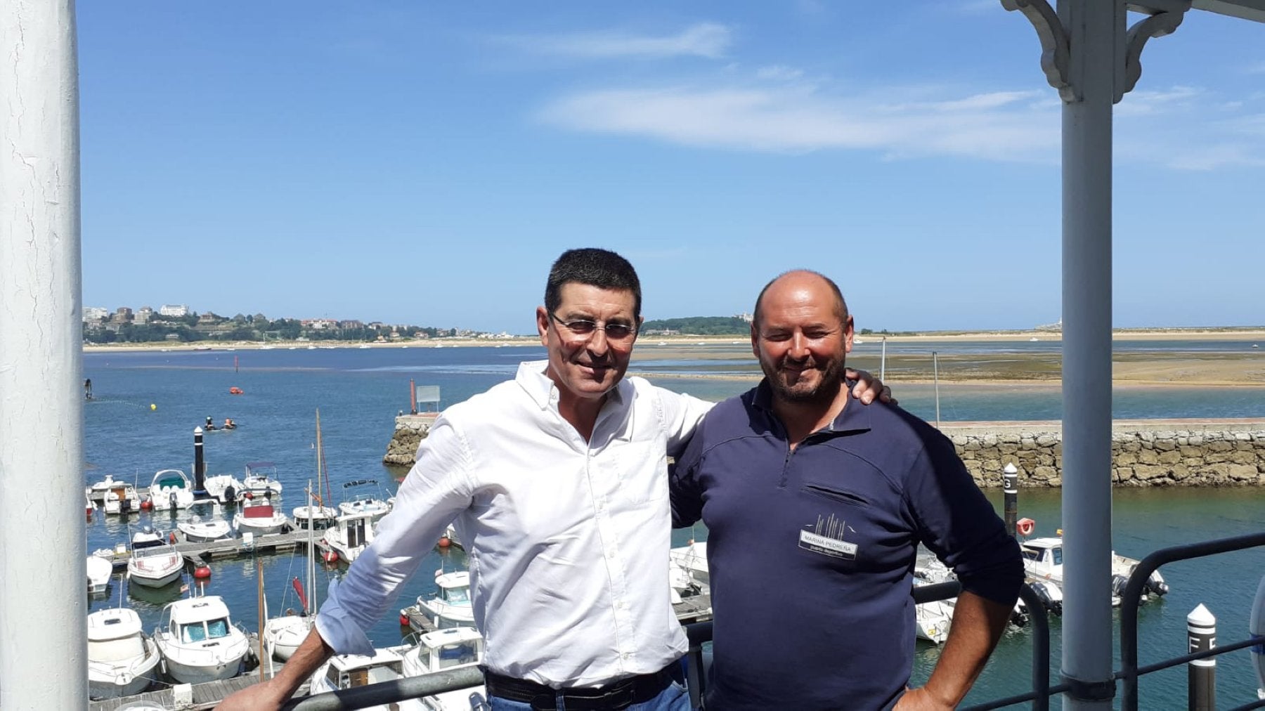 José Manuel Bolado, a la izquierda, y Alejandro Mantilla.