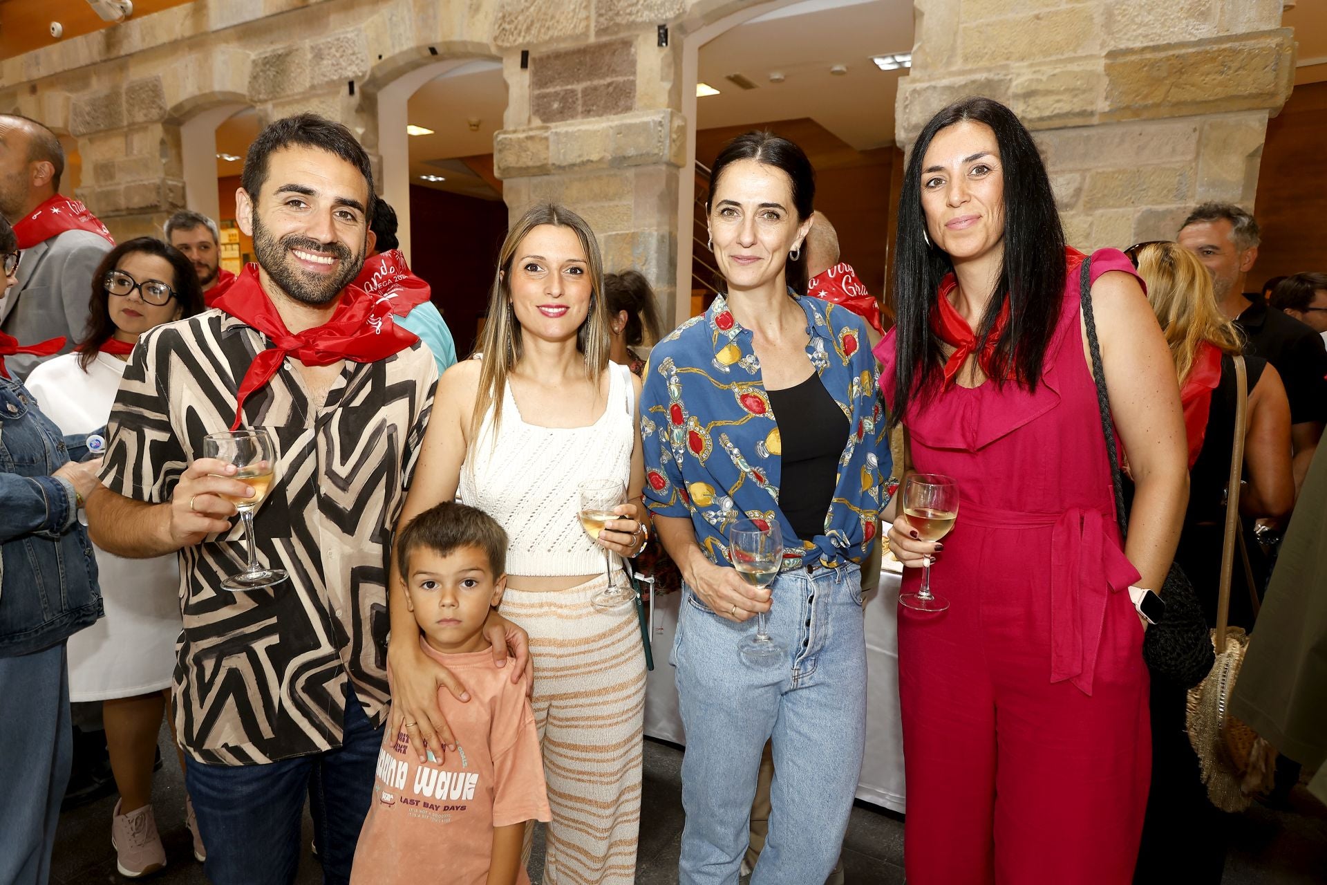 Alexander Aguilera, Marco Aguilera, Samira Hidalgo, Marta Mena y Laura García Mazón.