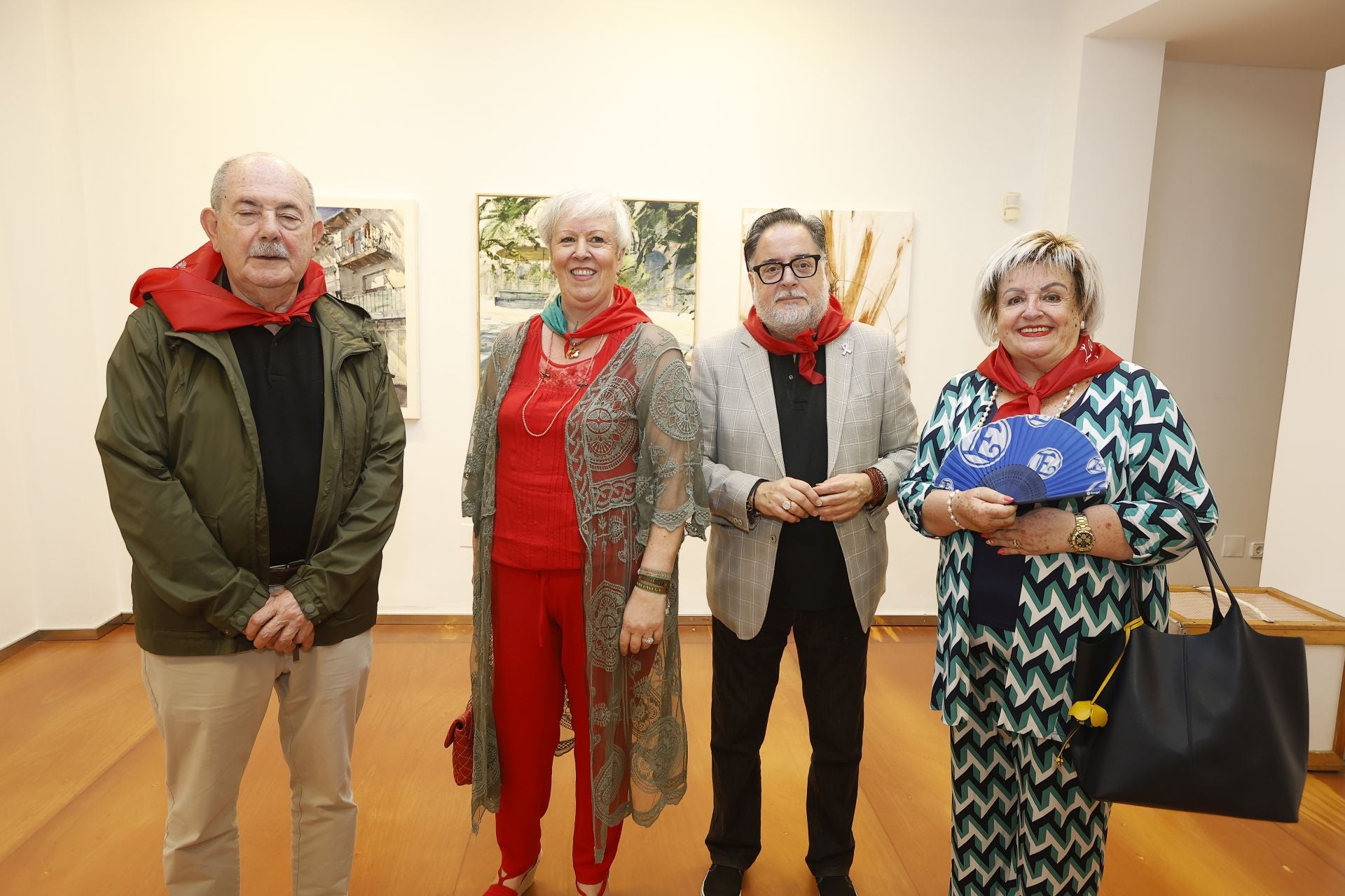 Arturo Roiz García, Blanca Rosa Gómez, Miguel Rincón y Cristina Miguel.