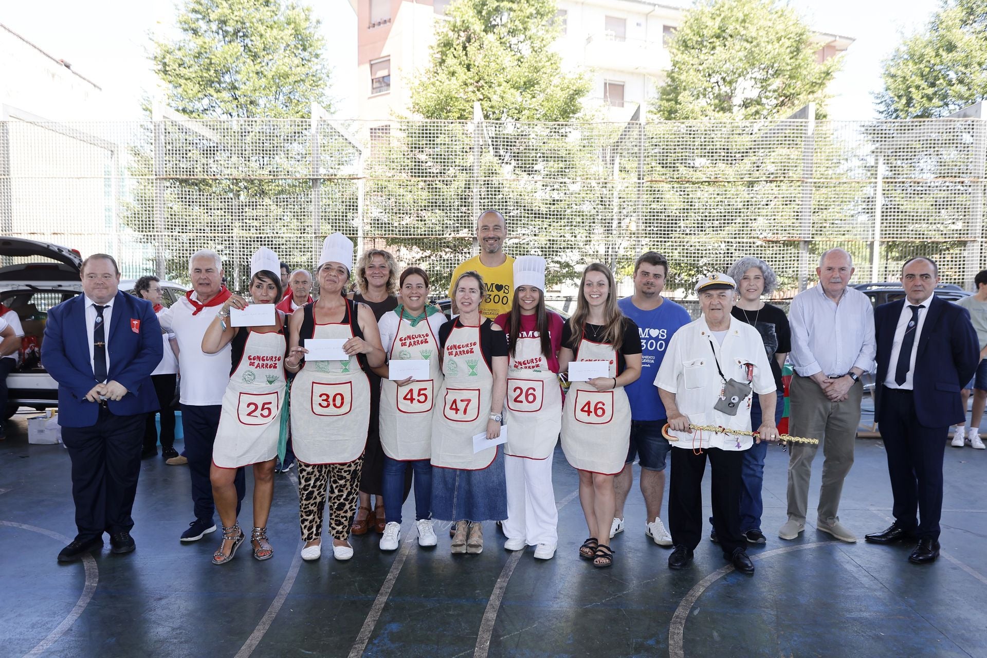 Foto de familia de los ganadores